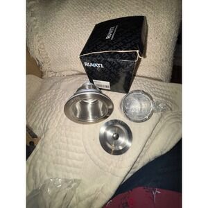 Ruvati RVAT1025 Stainless Steel Basket Sink Strainer with Stopper New